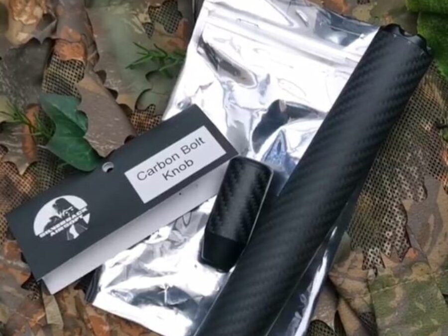 Silverback Airsofts NEW Carbon Bolt handle and Carbon suppressor review
